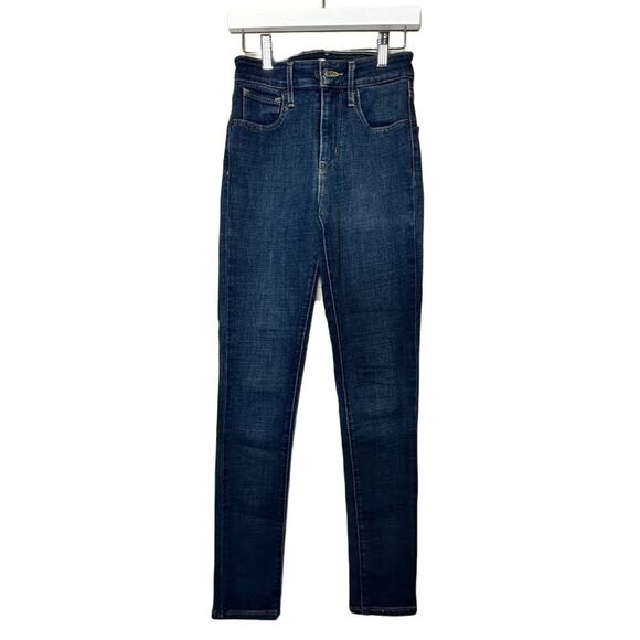 Levi’s 721 High Rise Dark Wash Skinny Jean Size 24 - Picture 7 of 7